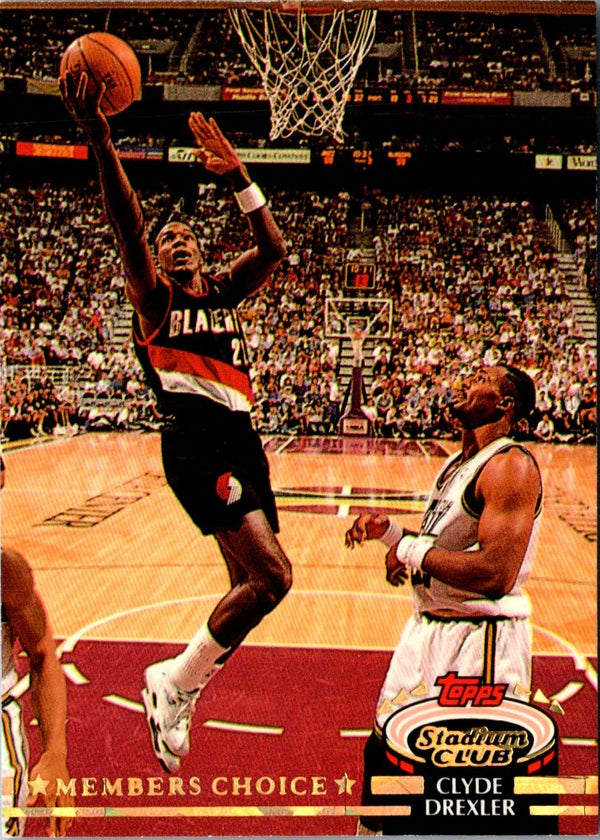 1992 Stadium Club Members Only Clyde Drexler #199