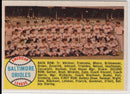 1958 Topps Baltimore Orioles