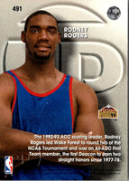 1993 Upper Deck Rodney Rogers #491