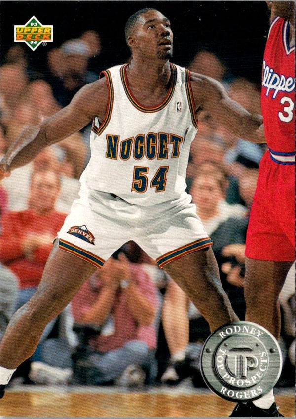 1993 Upper Deck Rodney Rogers #491