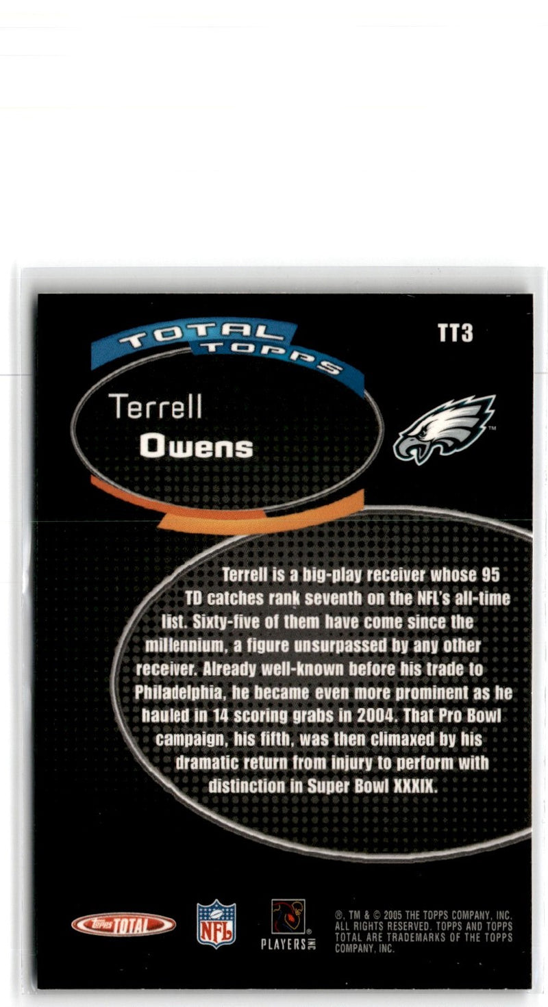 2005 Topps Total Terrell Owens