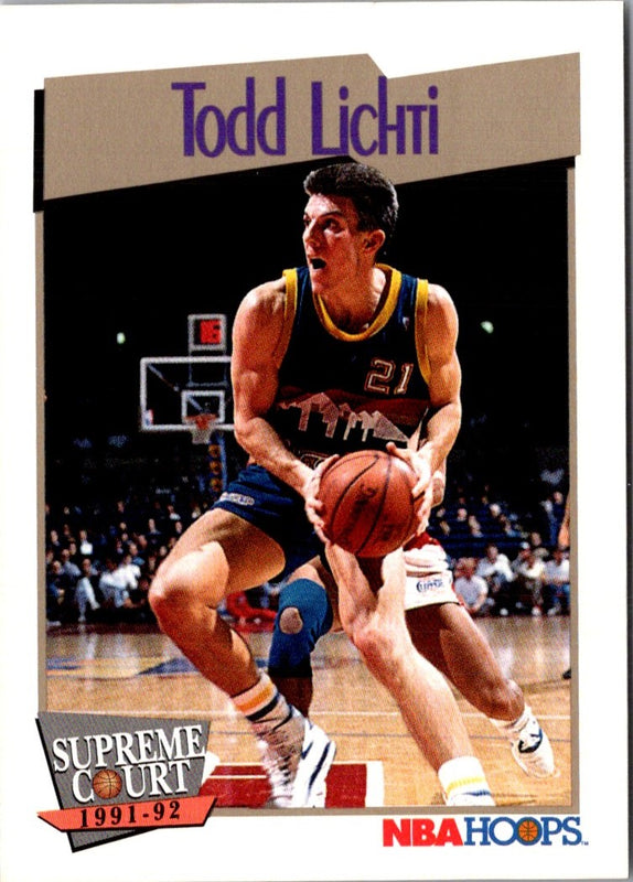 1991 Hoops Todd Lichti #462