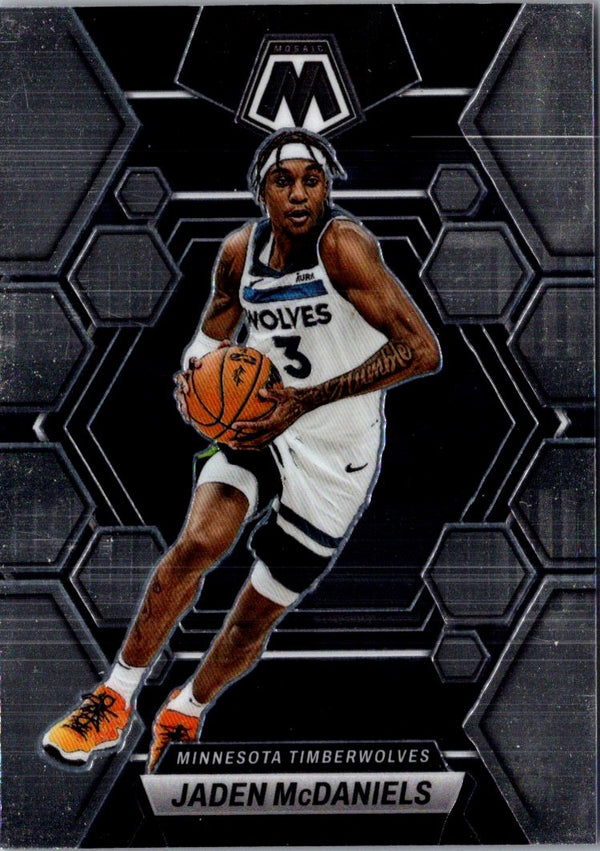 2022 Panini Mosaic Jaden McDaniels #58