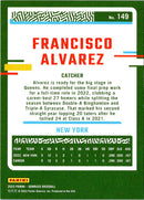 2023 Donruss Holo Blue Francisco Alvarez