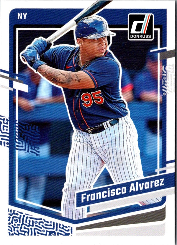 2023 Donruss Holo Blue Francisco Alvarez #149