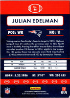 2015 Donruss Red Foil Julian Edelman #86