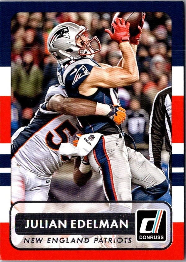 2015 Donruss Red Foil Julian Edelman #86