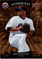 2009 Upper Deck First Edition StarQuest Johan Santana #SQ-16