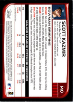2008 Bowman Gold Scott Kazmir #140