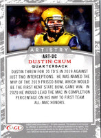 2022 SAGE Artistry Dustin Crum #ART-DC