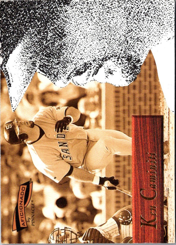 1996 Pinnacle Aficionado Ken Caminiti #23