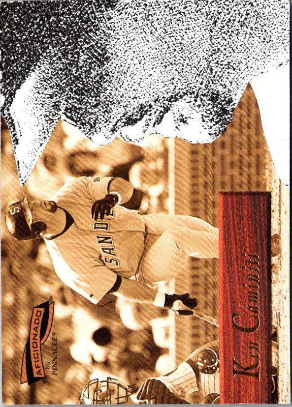 1996 Pinnacle Aficionado Ken Caminiti #23