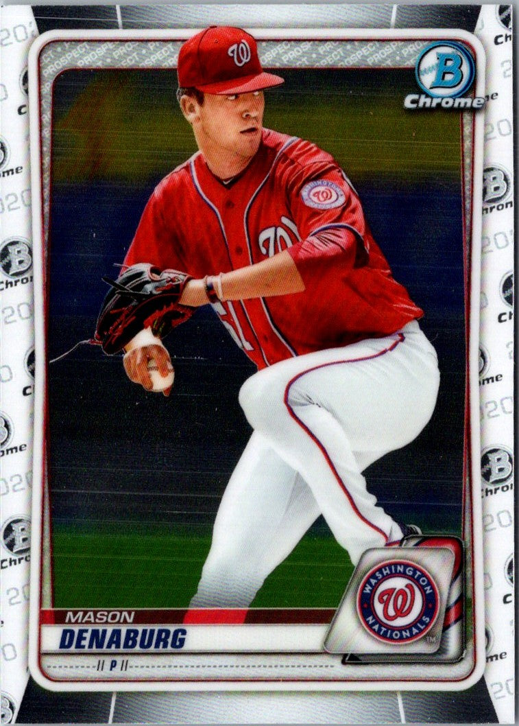 2020 Bowman Chrome Prospects Mason Denaburg