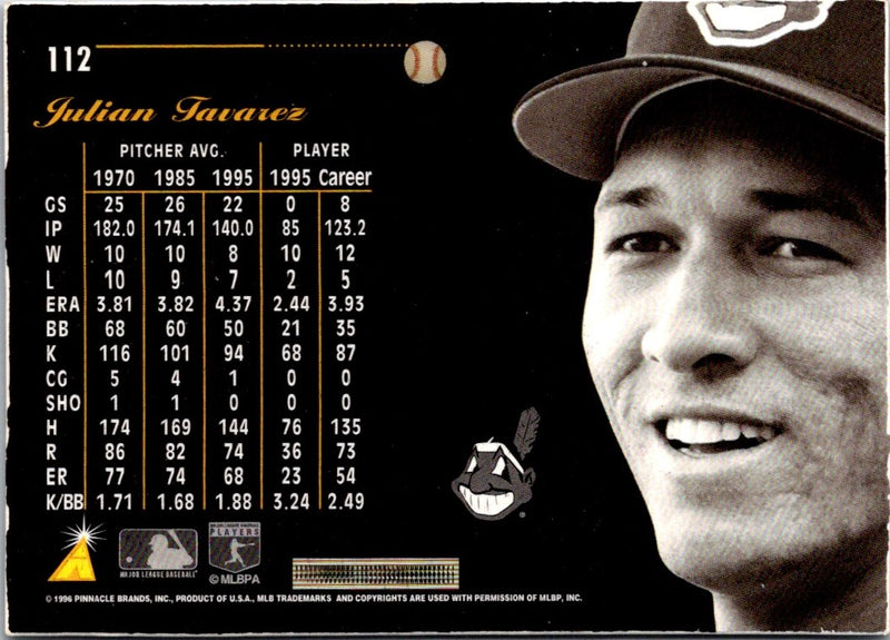1996 Pinnacle Aficionado Julian Tavarez