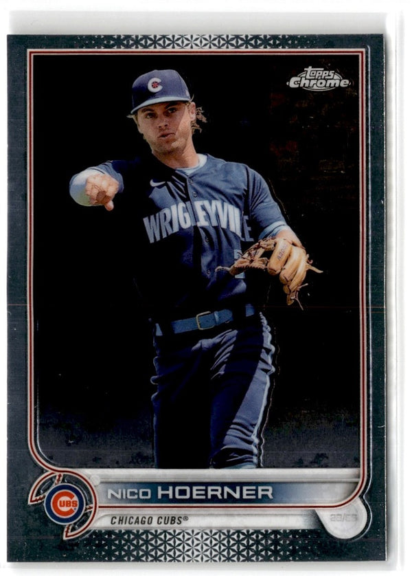 2022 Topps Chrome Nico Hoerner #111