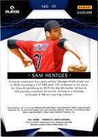 2021 Panini Chronicles Limited Sam Hentges #10 Rookie