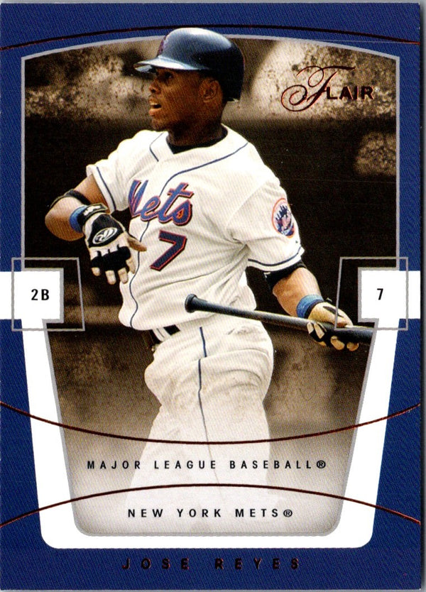 2004 Flair Jose Reyes #37