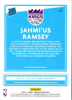 2020 Donruss Rated Rookies Jahmi'us Ramsey #247