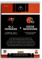 2017 Donruss Optic Illusions O.J. Howard/Ozzie Newsome #2