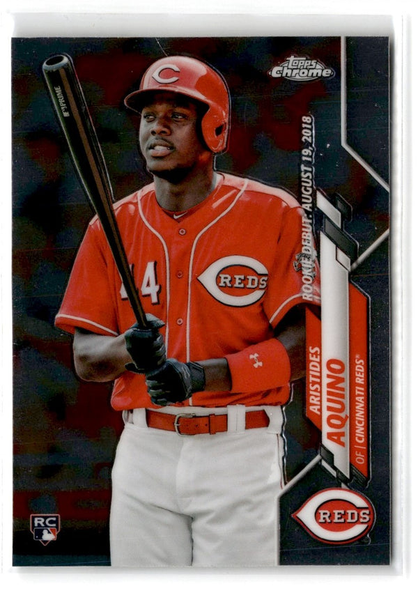 2020 Topps Chrome Update Aristides Aquino #U-57