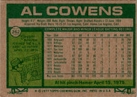 1977 Topps Al Cowens #262