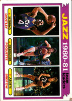 1981 Topps Adrian Dantley/Ben Poquette/Allan Bristow #65