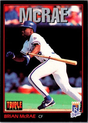1993 Triple Play Brian McRae #21