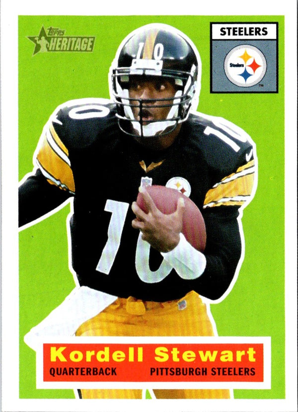 2001 Topps Heritage Kordell Stewart #102