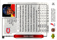 1999 Upper Deck MVP Saku Koivu #100