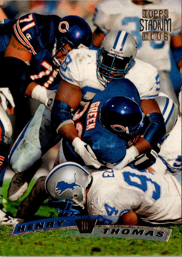 1996 Stadium Club Henry Thomas #83