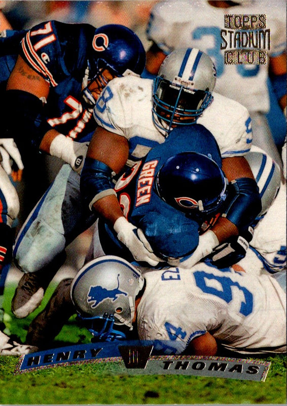 1996 Stadium Club Henry Thomas #83