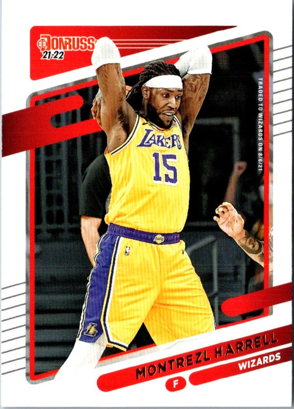 2021 Donruss Holo Red and Gold Laser Montrezl Harrell #181