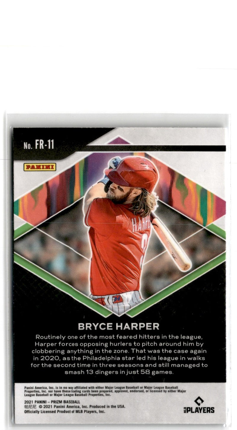 2021 Panini Prizm Fearless Bryce Harper