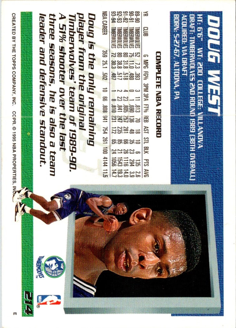 1994 Topps Doug West