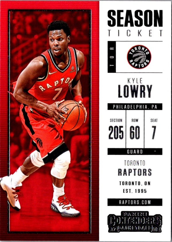 2017 Panini Kyle Lowry #68