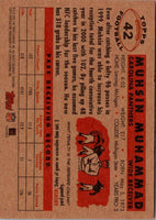 2001 Topps Heritage Muhsin Muhammad #42