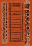 1988 Topps Dan Quisenberry