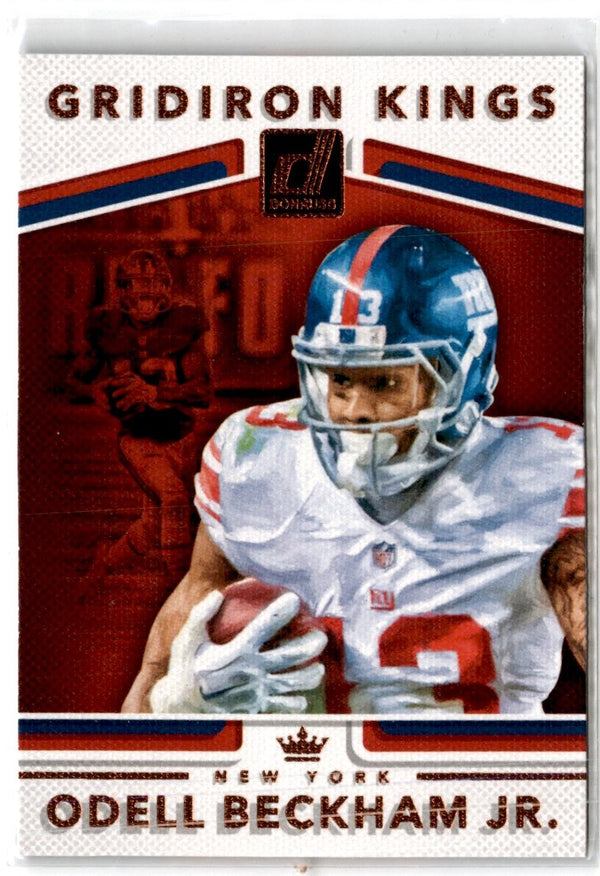 2017 Donruss Gridiron Kings Odell Beckham Jr. #8