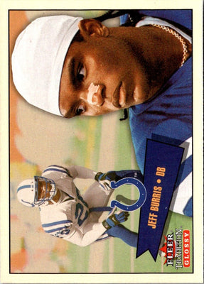 2001 Fleer Tradition Glossy Jeff Burris #264