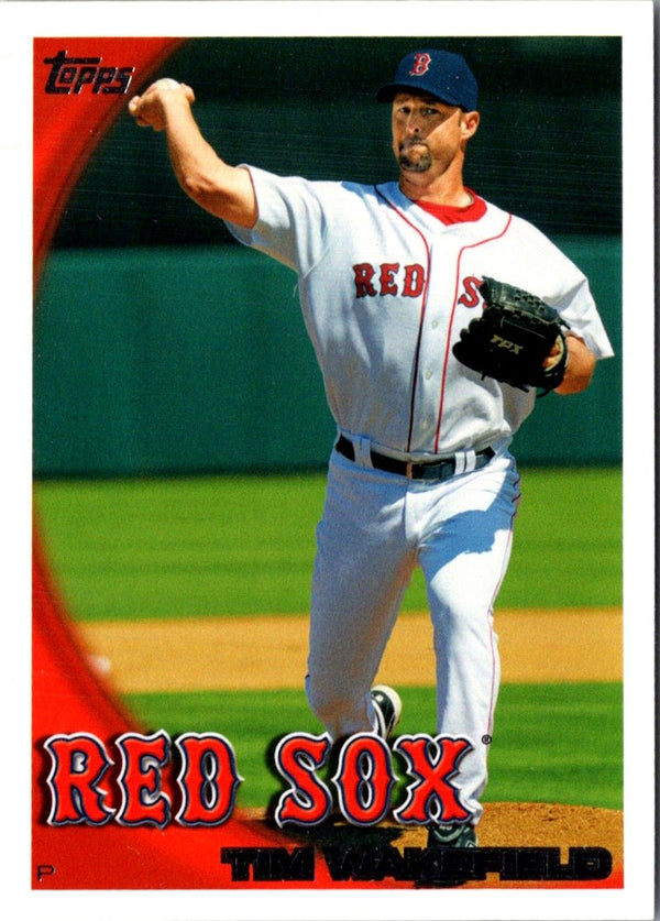 2010 Topps Vintage Cardstock Tim Wakefield #208