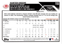 2023 Topps Hunter Greene #155