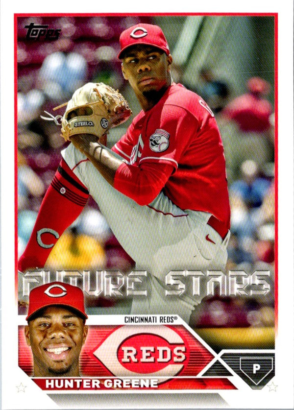 2023 Topps Hunter Greene #155