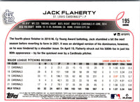 2022 Topps Chrome Jack Flaherty #195