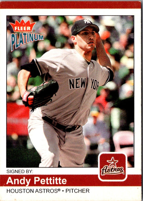 2004 Fleer Platinum Andy Pettitte #88