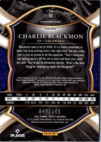 2021 Panini Select Blue Prizm Charlie Blackmon #18 042/149