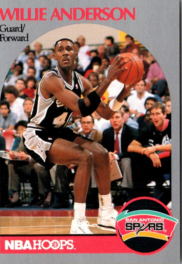 1990 Hoops Willie Anderson #263