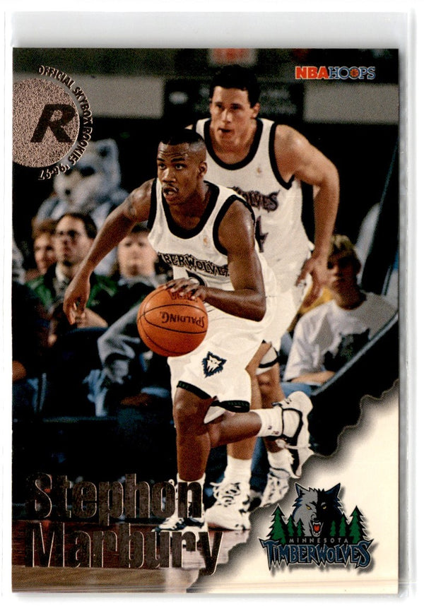1996 Hoops Stephon Marbury #300 Rookie