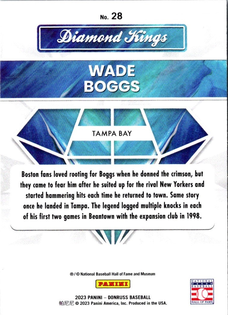 2023 Donruss Wade Boggs