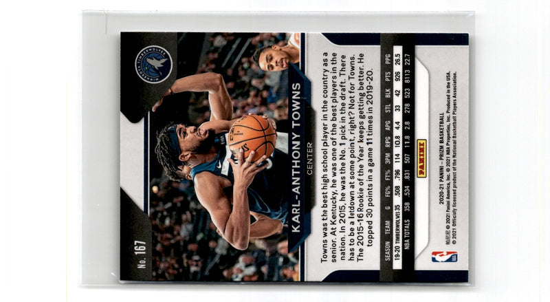 2020 Panini Prizm Karl-Anthony Towns