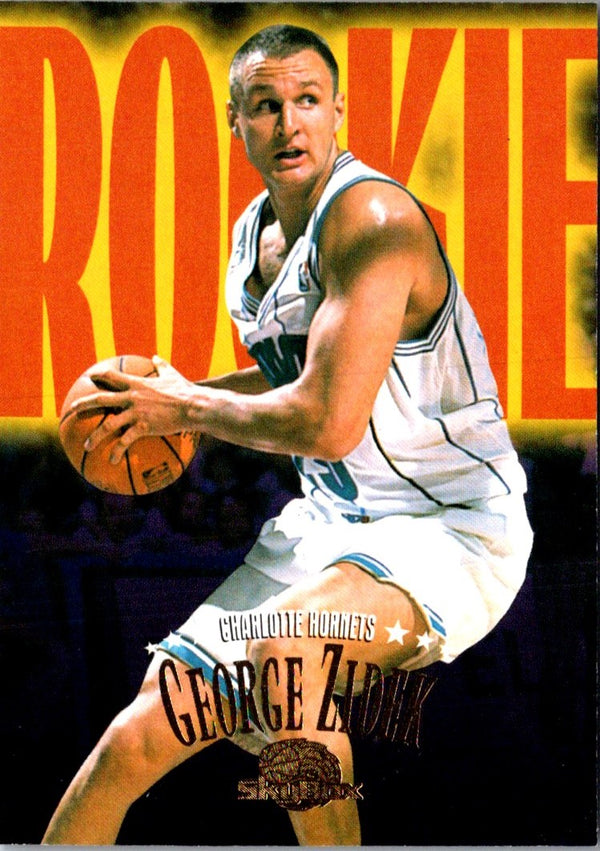 1995 SkyBox Premium George Zidek #221 Rookie